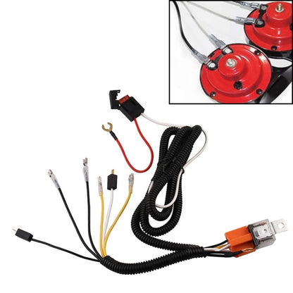 24V Horn Wiring Harness Relay Kit for Car Truck Grille Mount Blast Tone Horns - DIY Cables by buy2fix | Online Shopping UK | buy2fix