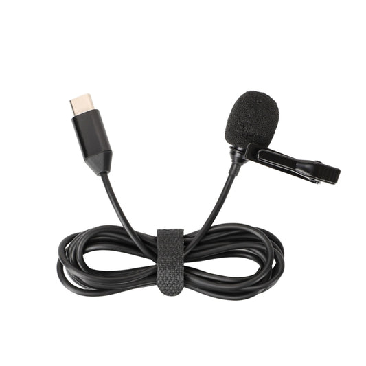 For Insta360 X4 Sunnylife Lavalier Clip Type-C Recording Microphone (Black) - Others by Sunnylife | Online Shopping UK | buy2fix