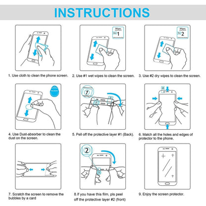 For Doogee X96 Pro 50 PCS 0.26mm 9H 2.5D Tempered Glass Film - Others by buy2fix | Online Shopping UK | buy2fix