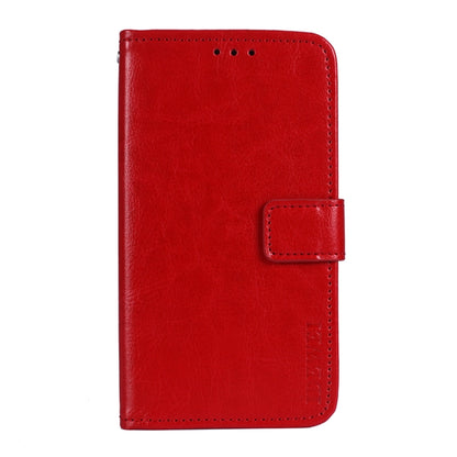 For Blackview A90 idewei Crazy Horse Texture Horizontal Flip Leather Case with Holder & Card Slots & Wallet(Red) - More Brand by idewei | Online Shopping UK | buy2fix