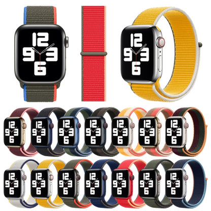 Loop Type Sport Watch Band For Apple Watch Series 9&8&7 41mm / SE 3&SE 2&6&SE&5&4 40mm / 3&2&1 38mm (Starlight) - Watch Bands by buy2fix | Online Shopping UK | buy2fix