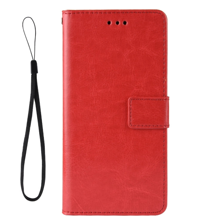 For Blackview A90 Crazy Horse Texture Horizontal Flip Leather Case with Holder & Card Slots & Lanyard(Red) - More Brand by buy2fix | Online Shopping UK | buy2fix