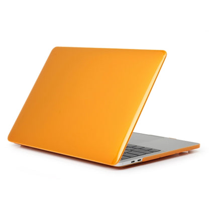 For Macbook Pro 16 inch Laptop Crystal Style Protective Case(Orange) - MacBook Pro Cases by buy2fix | Online Shopping UK | buy2fix