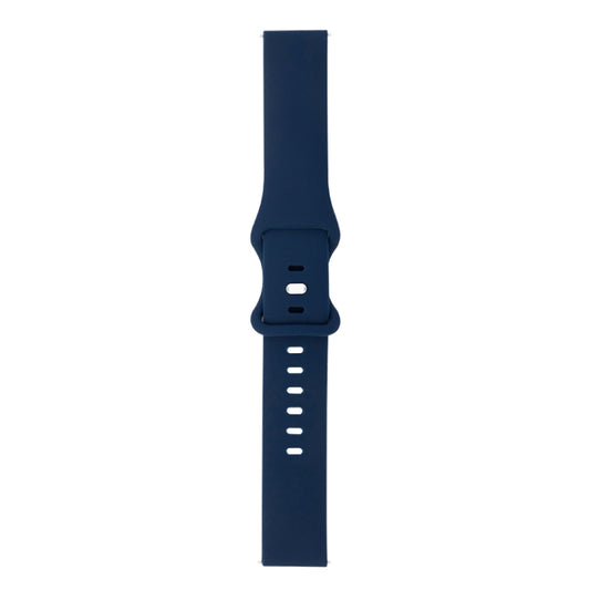 For Amazfit GTR 2 8-buckle Silicone Watch Band(Midnight Blue) - Watch Bands by buy2fix | Online Shopping UK | buy2fix