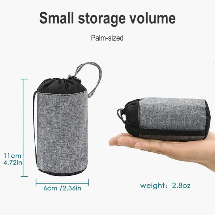 Outdoor Camping Trip Foldable Portable Inflatable Pillow Nap Waist Pillow, Specification:Inflate with Your Mouth(Dark Blue) - Camping Mats by buy2fix | Online Shopping UK | buy2fix