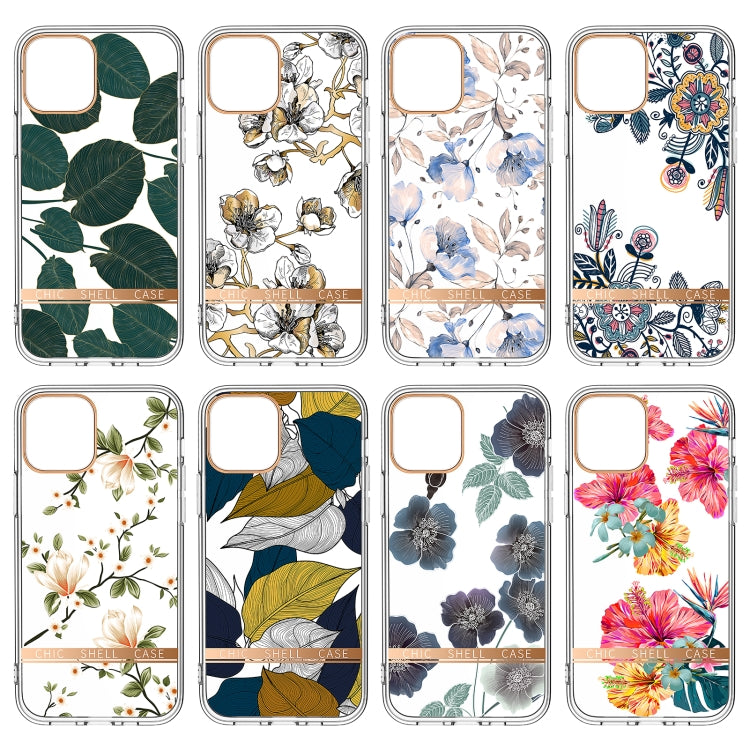 For iPhone 11 Pro High Translucent Electroplating Flower Pattern TPU + PC Shockproof Case (Ewha) - iPhone 11 Pro Cases by buy2fix | Online Shopping UK | buy2fix