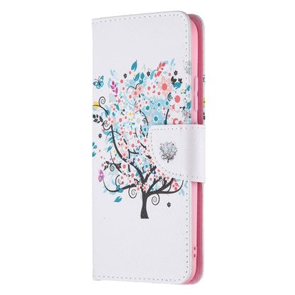 For OPPO Realme C21 / C20 Colored Drawing Pattern Horizontal Flip Leather Case with Holder & Card Slots & Wallet(Tree) - Realme Cases by buy2fix | Online Shopping UK | buy2fix