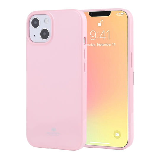 For iPhone 13 mini GOOSPERY JELLY Full Coverage Soft Case (Pink) - iPhone 13 mini Cases by GOOSPERY | Online Shopping UK | buy2fix