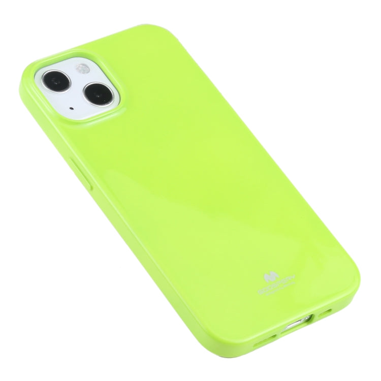 For iPhone 13 GOOSPERY JELLY Full Coverage Soft Case(Green) - iPhone 13 Cases by GOOSPERY | Online Shopping UK | buy2fix