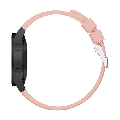 For Samsung Galaxy Watch4 Classic 42mm Silicone Watch Band(Pink) - Watch Bands by buy2fix | Online Shopping UK | buy2fix