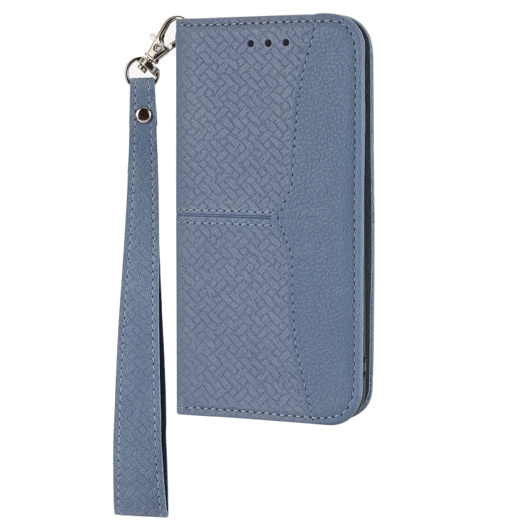 For Honor 50 Woven Texture Stitching Magnetic Horizontal Flip PU Leather Case with Holder & Card Slots & Wallet & Lanyard(Grey) - Honor Cases by buy2fix | Online Shopping UK | buy2fix