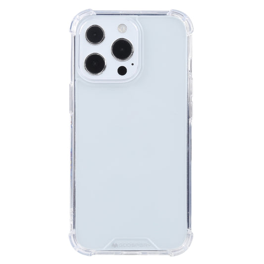 For iPhone 13 Pro GOOSPERY SUPER Protect Four Corners Shockproof Soft TPU Case (Transparent) - iPhone 13 Pro Cases by GOOSPERY | Online Shopping UK | buy2fix