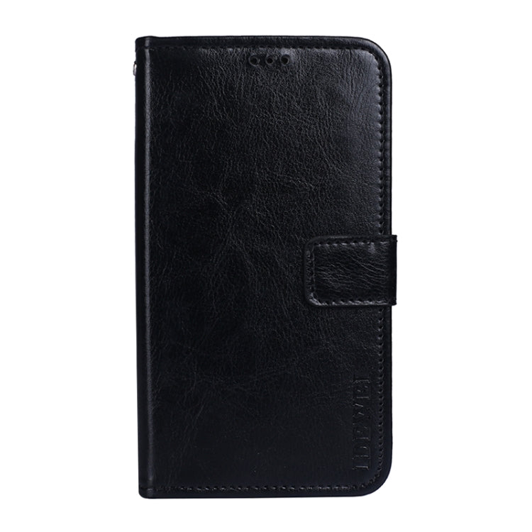 idewei Crazy Horse Texture Horizontal Flip Leather Case with Holder & Card Slots & Wallet For OPPO Realme GT Master(Black) - Realme Cases by idewei | Online Shopping UK | buy2fix