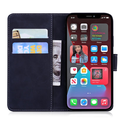 For iPhone 13 Pro Skin Feel Pure Color Horizontal Flip Leather Case with Holder & Card Slots & Wallet (Black) - iPhone 13 Pro Cases by buy2fix | Online Shopping UK | buy2fix