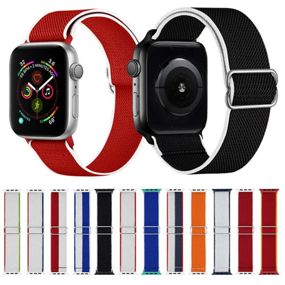 High Elastic Nylon Watch Band For Apple Watch Ultra 49mm&Watch Ultra 2 49mm / Series 9&8&7 45mm / SE 3&SE 2&6&SE&5&4 44mm / 3&2&1 42mm(New Zealand) - Watch Bands by buy2fix | Online Shopping UK | buy2fix