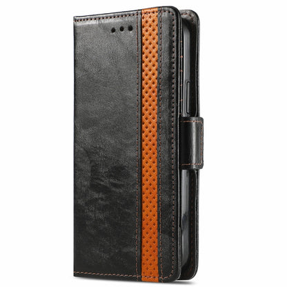 For Doogee X96 Pro CaseNeo Business Splicing Dual Magnetic Buckle Horizontal Flip PU Leather Case with Holder & Card Slots & Wallet(Black) - More Brand by buy2fix | Online Shopping UK | buy2fix