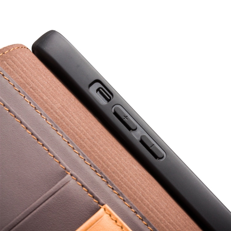 For iPhone 13 Pro QIALINO Business Horizontal Flip Leather Case with Holder & Card Slots & Wallet (Brown) - iPhone 13 Pro Cases by QIALINO | Online Shopping UK | buy2fix