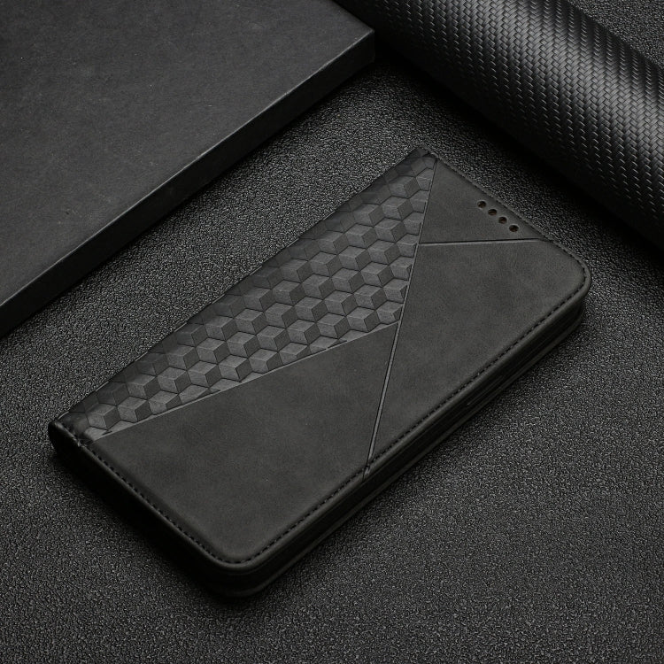 For Xiaomi Mi 11 Pro Diamond Pattern Splicing Skin Feel Magnetic Horizontal Flip Leather Case with Card Slots & Holder & Wallet(Black) - Xiaomi Cases by buy2fix | Online Shopping UK | buy2fix