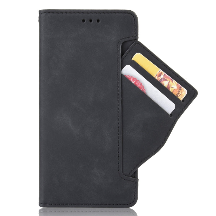 For iPhone 13 Pro Skin Feel Calf Pattern Horizontal Flip Leather Case with Holder & Card Slots & Photo Frame (Black) - iPhone 13 Pro Cases by buy2fix | Online Shopping UK | buy2fix