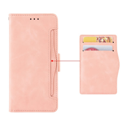 For Doogee S86 / S86 Pro Skin Feel Calf Pattern Horizontal Flip Leather Case with Holder & Card Slots & Photo Frame(Pink) - More Brand by buy2fix | Online Shopping UK | buy2fix