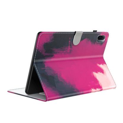 For Xiaomi Mi Pad 5 / 5 Pro Voltage Watercolor Pattern Skin Feel Magnetic Horizontal Flip PU Leather Case with Holder & Card Slots & Photo Frame & Sleep / Wake-up Function(Berry) - More Tablet Cases by buy2fix | Online Shopping UK | buy2fix