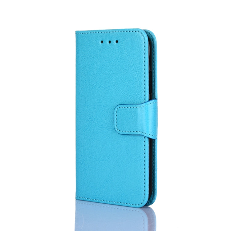 For Doogee X95 Crystal Texture Horizontal Flip Leather Case with Holder & Card Slots & Wallet(Light Blue) - More Brand by buy2fix | Online Shopping UK | buy2fix