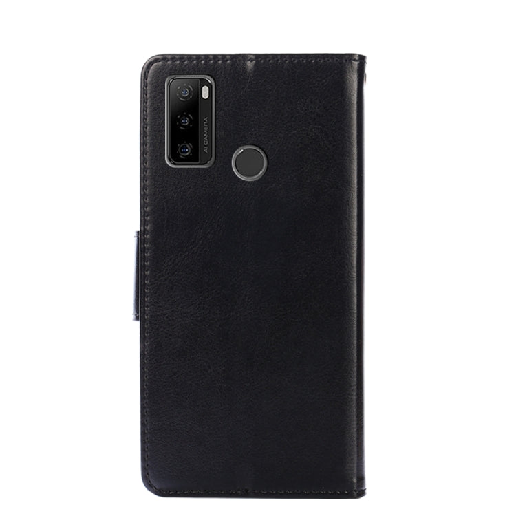 For Ulefone Note 10 Crystal Texture Horizontal Flip Leather Case with Holder & Card Slots & Wallet(Black) - Ulefone Cases by buy2fix | Online Shopping UK | buy2fix