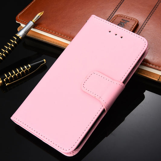 For Honor 50 Crystal Texture Horizontal Flip Leather Case with Holder & Card Slots & Wallet(Pink) - Honor Cases by buy2fix | Online Shopping UK | buy2fix