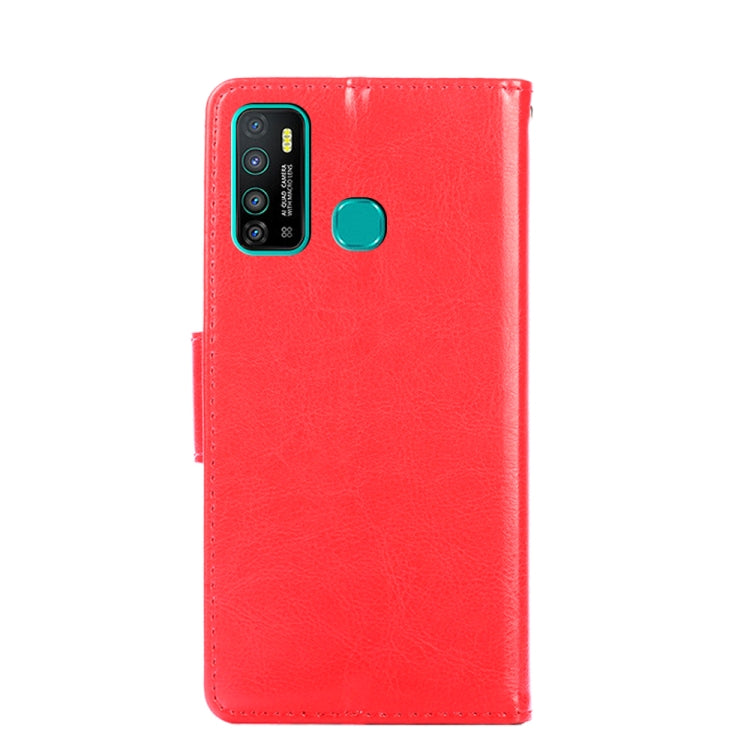 For Infinix Hot 9 / Note 7 Lite Crystal Texture Horizontal Flip Leather Case with Holder & Card Slots & Wallet(Red) - Infinix Cases by buy2fix | Online Shopping UK | buy2fix