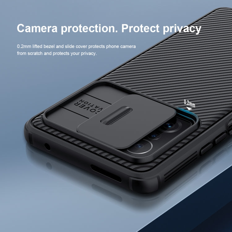 For Xiaomi Mi 11T / 11T Pro NILLKIN CamShield Pro Series PC Full Coverage Dust-proof Scratch Resistant Mobile Phone Case(Black) - Xiaomi Cases by NILLKIN | Online Shopping UK | buy2fix