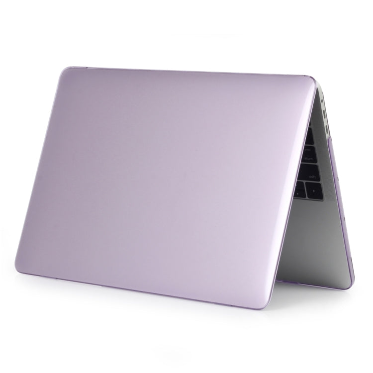 Laptop Crystal Style Protective Case For MacBook Pro 16.2 inch A2485 2021(Purple) - MacBook Pro Cases by buy2fix | Online Shopping UK | buy2fix