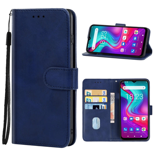 Leather Phone Case For Doogee X96(Blue) - More Brand by buy2fix | Online Shopping UK | buy2fix