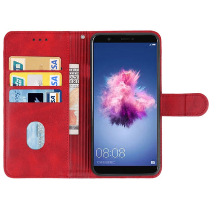 Leather Phone Case For Honor 7S(Red) - Doogee Cases by buy2fix | Online Shopping UK | buy2fix