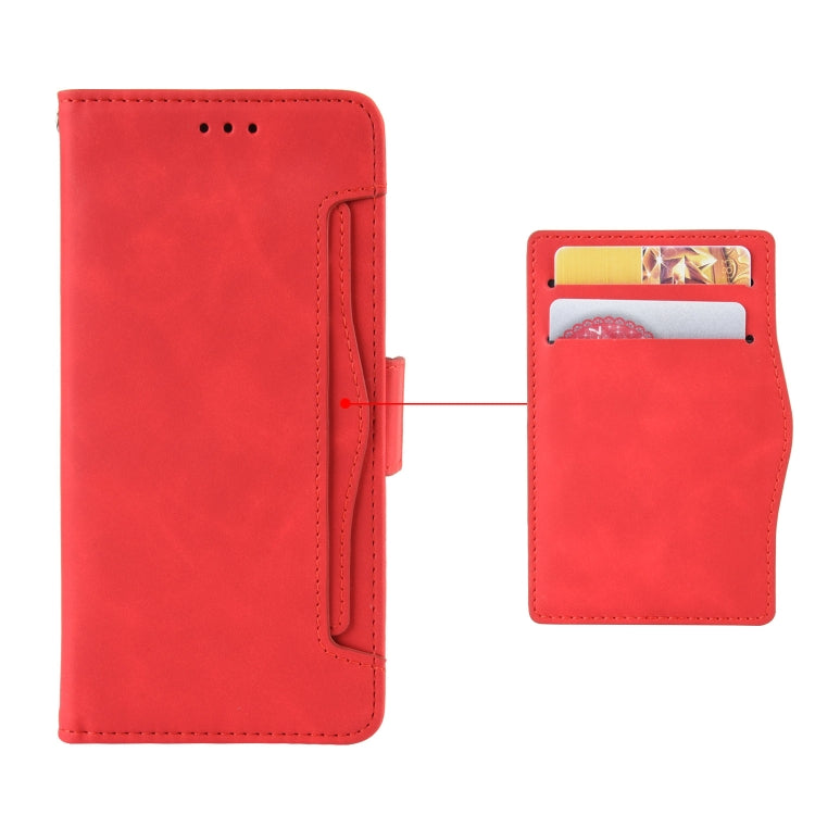 For Ulefone Armor 8 Skin Feel Calf Pattern Leather Phone Case(Red) - Ulefone Cases by buy2fix | Online Shopping UK | buy2fix