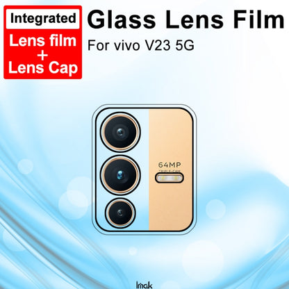For vivo V23 5G / V23 Pro 5G imak Integrated Rear Camera Lens Tempered Glass Film with Lens Cap - For Vivo by imak | Online Shopping UK | buy2fix