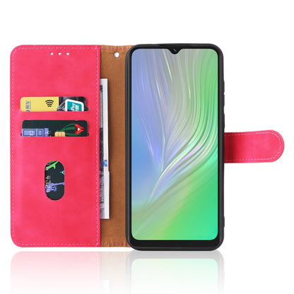 For Blackview A55 Skin Feel Magnetic Buckle Leather Phone Case(Rose Red) - More Brand by buy2fix | Online Shopping UK | buy2fix