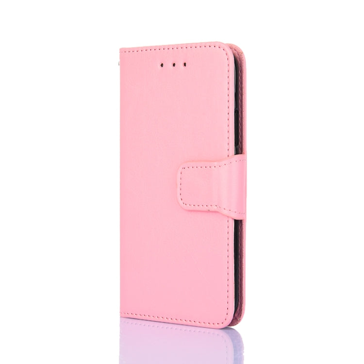 For Blackview A70 Crystal Texture Leather Phone Case(Pink) - More Brand by buy2fix | Online Shopping UK | buy2fix