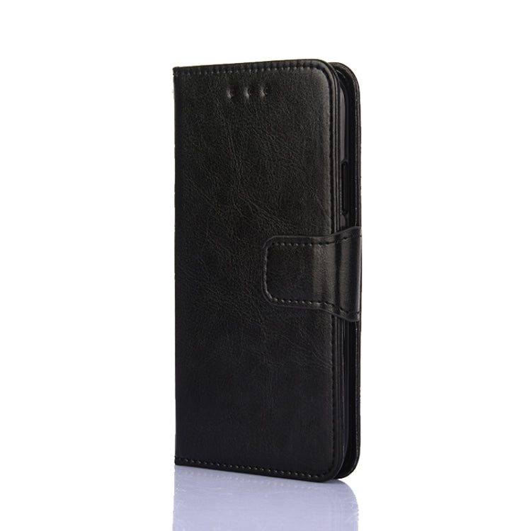 For Blackview A70 Crystal Texture Leather Phone Case(Black) - More Brand by buy2fix | Online Shopping UK | buy2fix