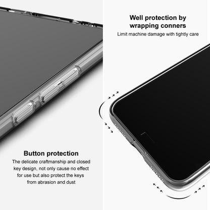 For Xiaomi Redmi K50 / K50 Pro 5G IMAK UX-5 Series Transparent TPU Phone Case(Transparent) - Xiaomi Cases by imak | Online Shopping UK | buy2fix