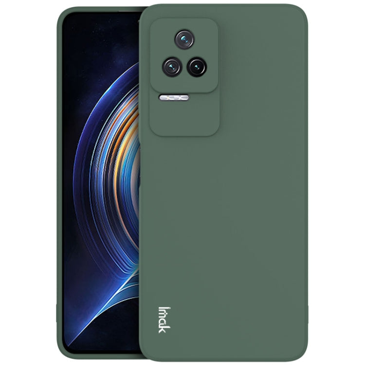 For Xiaomi Redmi K50 / K50 Pro 5G IMAK UC-4 Series Straight Edge TPU Soft Phone Case(Dark Green) - Xiaomi Cases by imak | Online Shopping UK | buy2fix
