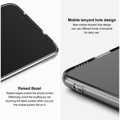 For Xiaomi Black Shark 5 IMAK UX-5 Series Transparent TPU Phone Case(Transparent Black) - Xiaomi Cases by imak | Online Shopping UK | buy2fix