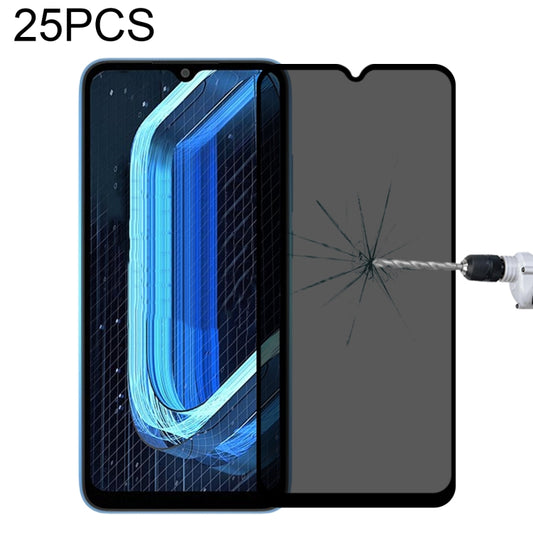 25 PCS Full Cover Anti-peeping Tempered Glass Film For Xiaomi Poco C31 -  by buy2fix | Online Shopping UK | buy2fix
