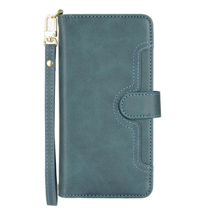 For Doogee S86 / S86 Pro Litchi Texture Zipper Leather Phone Case(Green) - Doogee Cases by buy2fix | Online Shopping UK | buy2fix