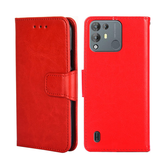 For Blackview A55 Pro Crystal Texture Leather Phone Case(Red) - Huawei Cases by buy2fix | Online Shopping UK | buy2fix