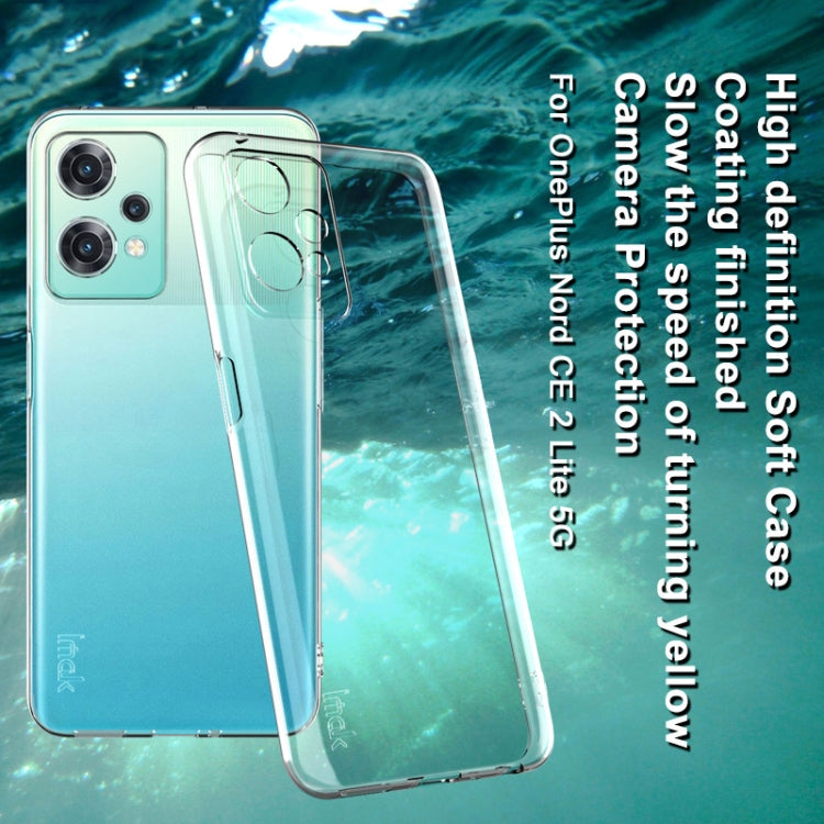 For OnePlus Nord CE 2 Lite 5G IMAK UX-10 Series Transparent Shockproof TPU Protective Phone Case - OnePlus Cases by imak | Online Shopping UK | buy2fix