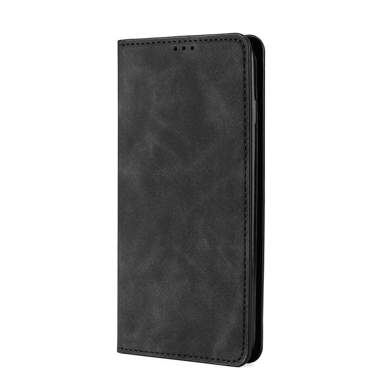 For DOOGEE X96 Pro Skin Feel Magnetic Horizontal Flip Leather Phone Case(Black) - More Brand by buy2fix | Online Shopping UK | buy2fix