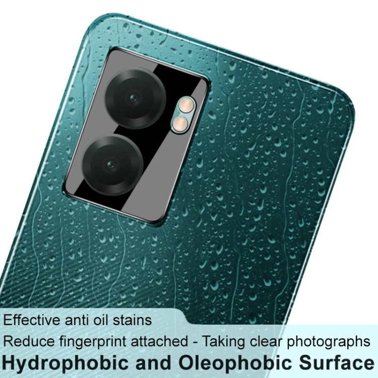 For OPPO Realme Narzo 50 5G imak Integrated Rear Camera Lens Tempered Glass Film with Lens Cap Black Version - For OPPO by imak | Online Shopping UK | buy2fix