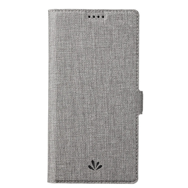 For iPhone 14 ViLi K Series Dual-side Buckle Magsafe Leather Phone Case (Grey) - iPhone 14 Cases by ViLi | Online Shopping UK | buy2fix
