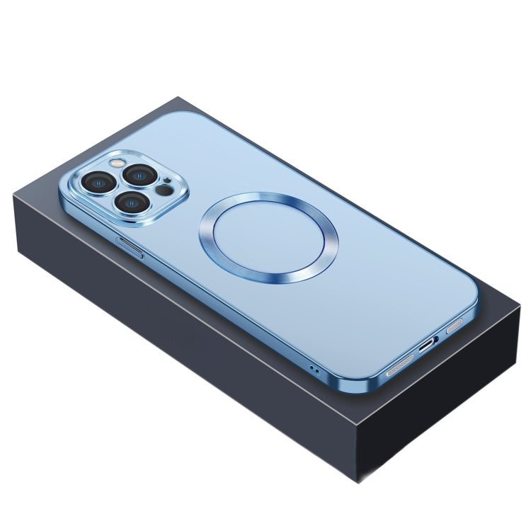 For iPhone 14 Pro Nebula Series MagSafe Phone Case(Sierra Blue) - iPhone 14 Pro Cases by buy2fix | Online Shopping UK | buy2fix