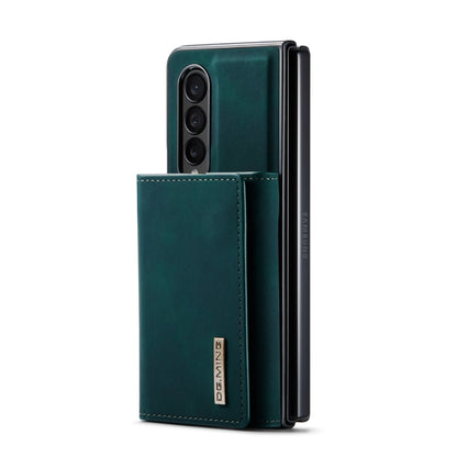 For Samsung Galaxy Z Fold3 5G DG.MING M1 Series 3-Fold Multi Card Wallet  Phone Case(Green) - Galaxy Phone Cases by DG.MING | Online Shopping UK | buy2fix